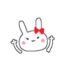 電磁波うさぎ（個別スタンプ：3）