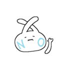 電磁波うさぎ（個別スタンプ：5）