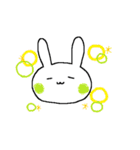 電磁波うさぎ（個別スタンプ：20）