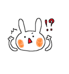 電磁波うさぎ（個別スタンプ：25）