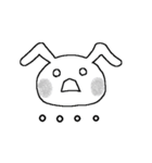 電磁波うさぎ（個別スタンプ：27）