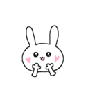 電磁波うさぎ（個別スタンプ：30）