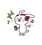 電磁波うさぎ（個別スタンプ：35）