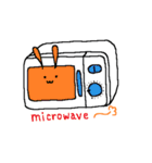 電磁波うさぎ（個別スタンプ：38）
