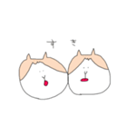 茶白猫ころんの日常（個別スタンプ：4）