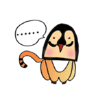 ペンギンと猫のための奇妙なニュース。（個別スタンプ：30）