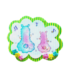 ♥♡アルパカ♡♥（個別スタンプ：3）
