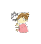食いしんぼう さくらちゃん ミニ（個別スタンプ：1）