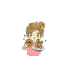 食いしんぼう さくらちゃん ミニ（個別スタンプ：2）