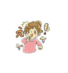 食いしんぼう さくらちゃん ミニ（個別スタンプ：8）