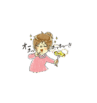 食いしんぼう さくらちゃん ミニ（個別スタンプ：9）