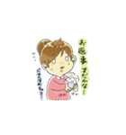 食いしんぼう さくらちゃん ミニ（個別スタンプ：16）