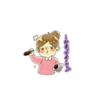 食いしんぼう さくらちゃん ミニ（個別スタンプ：34）