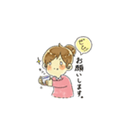食いしんぼう さくらちゃん ミニ（個別スタンプ：38）