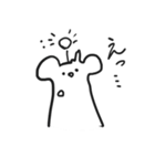 なぞのクマさん カラー（個別スタンプ：11）
