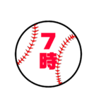 野球・ソフトボール【集合時間】（個別スタンプ：10）