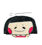 可愛いけどクセが強めな女の子。（個別スタンプ：7）