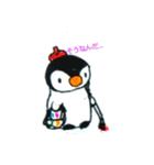 ペンギンのペカソ（個別スタンプ：2）