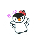 ペンギンのペカソ（個別スタンプ：3）