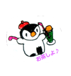 ペンギンのペカソ（個別スタンプ：5）