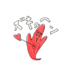 幸せのあかいとり（個別スタンプ：22）