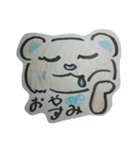 筆くま（個別スタンプ：3）