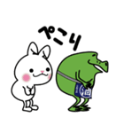 日本酒うさぎ＆カエル杜氏（個別スタンプ：27）