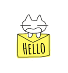 ☆ちょこんねこ☆（個別スタンプ：5）