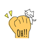 ☆ちょこんねこ☆（個別スタンプ：15）