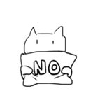 お手軽ねこ（個別スタンプ：1）