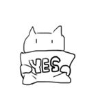 お手軽ねこ（個別スタンプ：3）