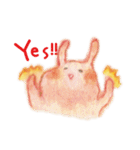 のほほん水彩あにまるず。（個別スタンプ：8）