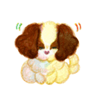 キャバリア❤️ほっこりいぬ（個別スタンプ：4）