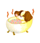 キャバリア❤️ほっこりいぬ（個別スタンプ：7）