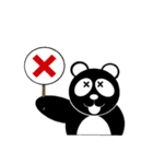 黒ぱんだ（個別スタンプ：13）