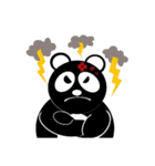 黒ぱんだ（個別スタンプ：15）