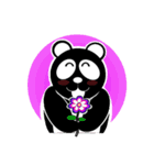 黒ぱんだ（個別スタンプ：16）