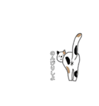 動物たち。後ろから失礼します。（個別スタンプ：6）
