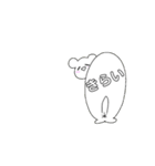 動物たち。後ろから失礼します。（個別スタンプ：17）