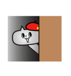 neko★69【赤いベレー帽のネコ】スタンプ2（個別スタンプ：23）