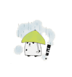 可愛い、おにぎりうさぎとぱんだ君（個別スタンプ：15）