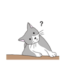 素朴な日本のネコたち（個別スタンプ：21）