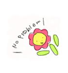 花ちゃんスタンプです（個別スタンプ：12）