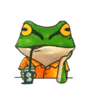 AROG アマガエル01（個別スタンプ：4）