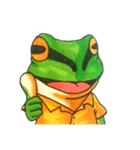 AROG アマガエル01（個別スタンプ：7）
