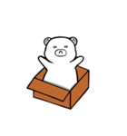 スノーイーのちょっとテンション低い日々（個別スタンプ：5）