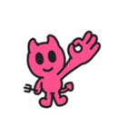 小さな悪魔、DIMO が誕生！（個別スタンプ：3）