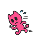 小さな悪魔、DIMO が誕生！（個別スタンプ：4）