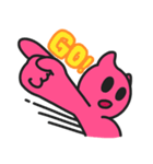小さな悪魔、DIMO が誕生！（個別スタンプ：7）