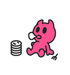 小さな悪魔、DIMO が誕生！（個別スタンプ：33）